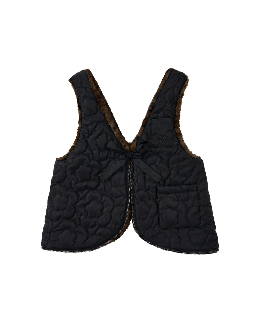 BLACK BAEJA VEST / BAG