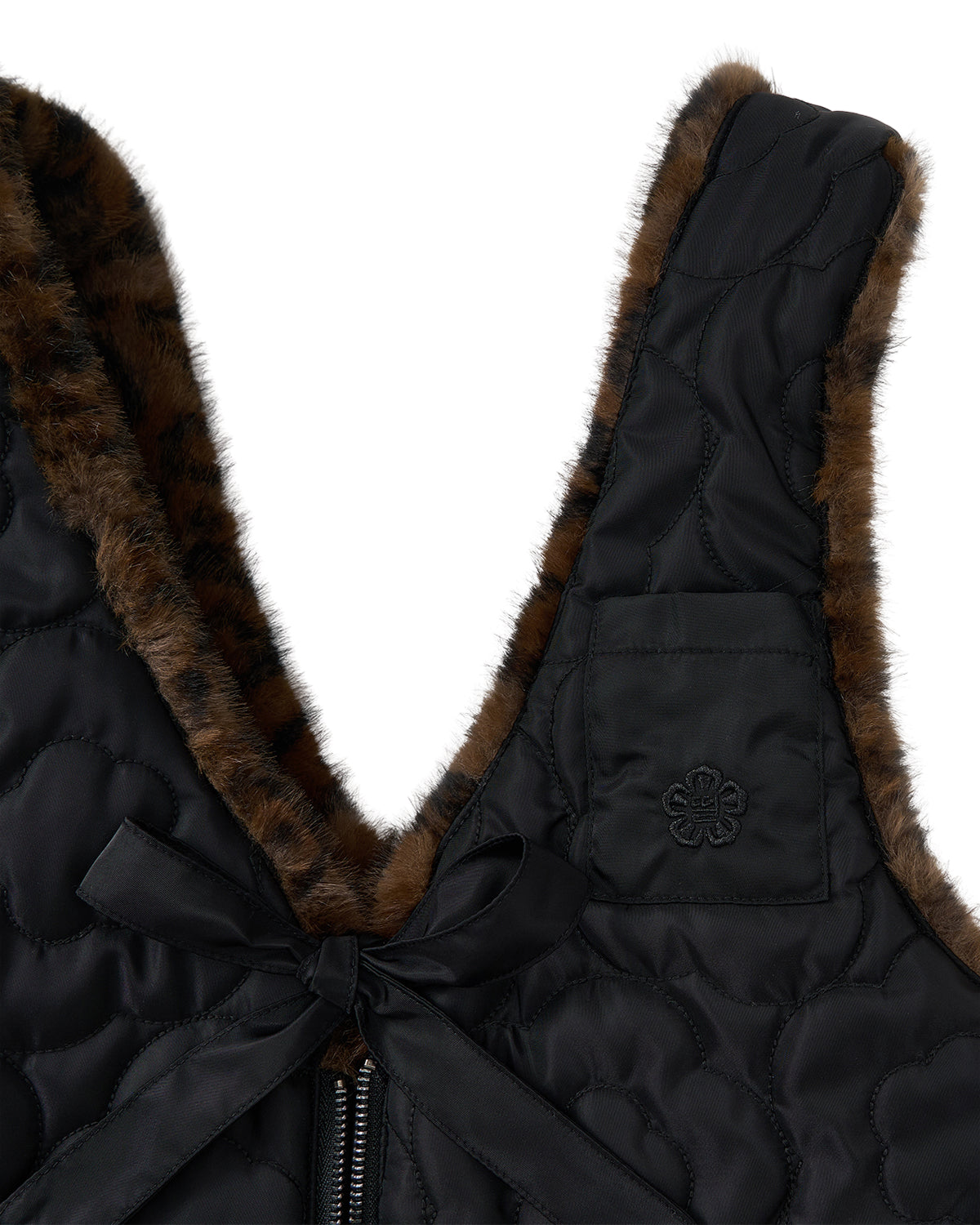 BLACK BAEJA VEST / BAG