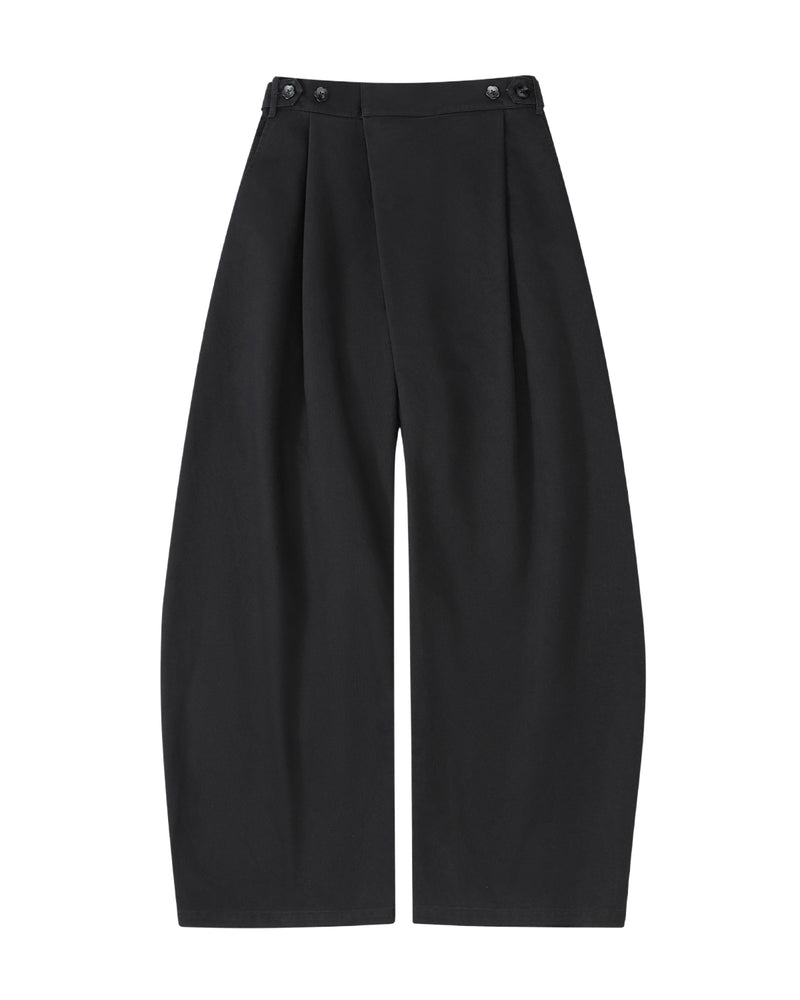 BLACK HANBOK CHINO PANTS
