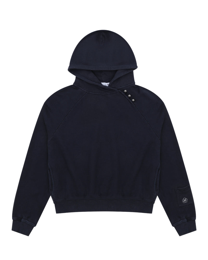 NAVY WASH HANBOK HOODIE