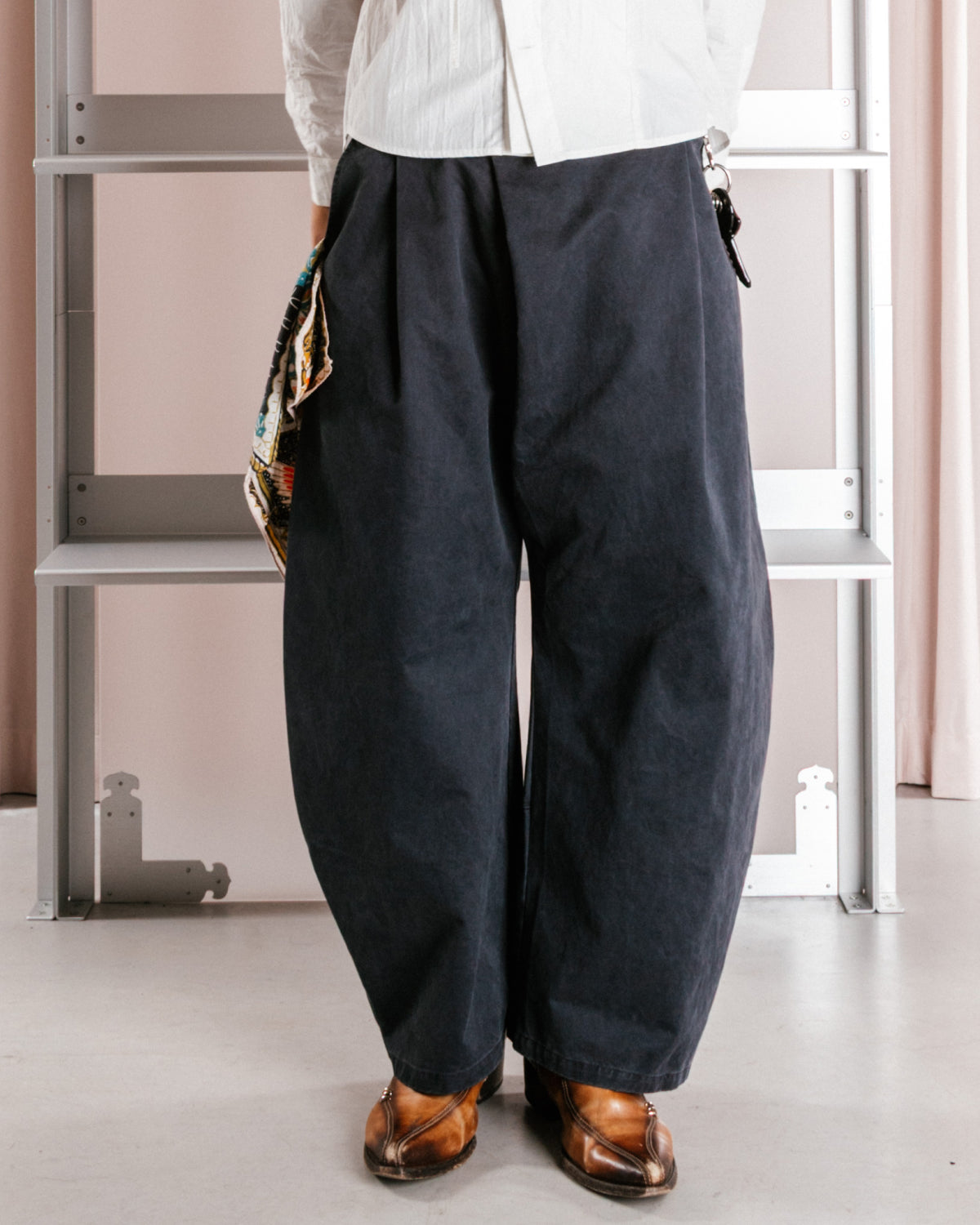 CHARCOAL HANBOK CHINO PANTS