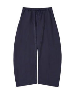 NAVY HANBOK BALLOON TRACK PANTS