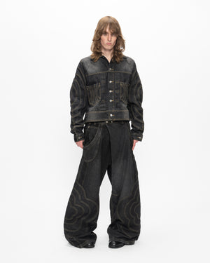SUNDAE SCHOOL X JOONIVERSE PANTS BLACK