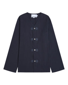 MAEHWA COLLARLESS SHIRT