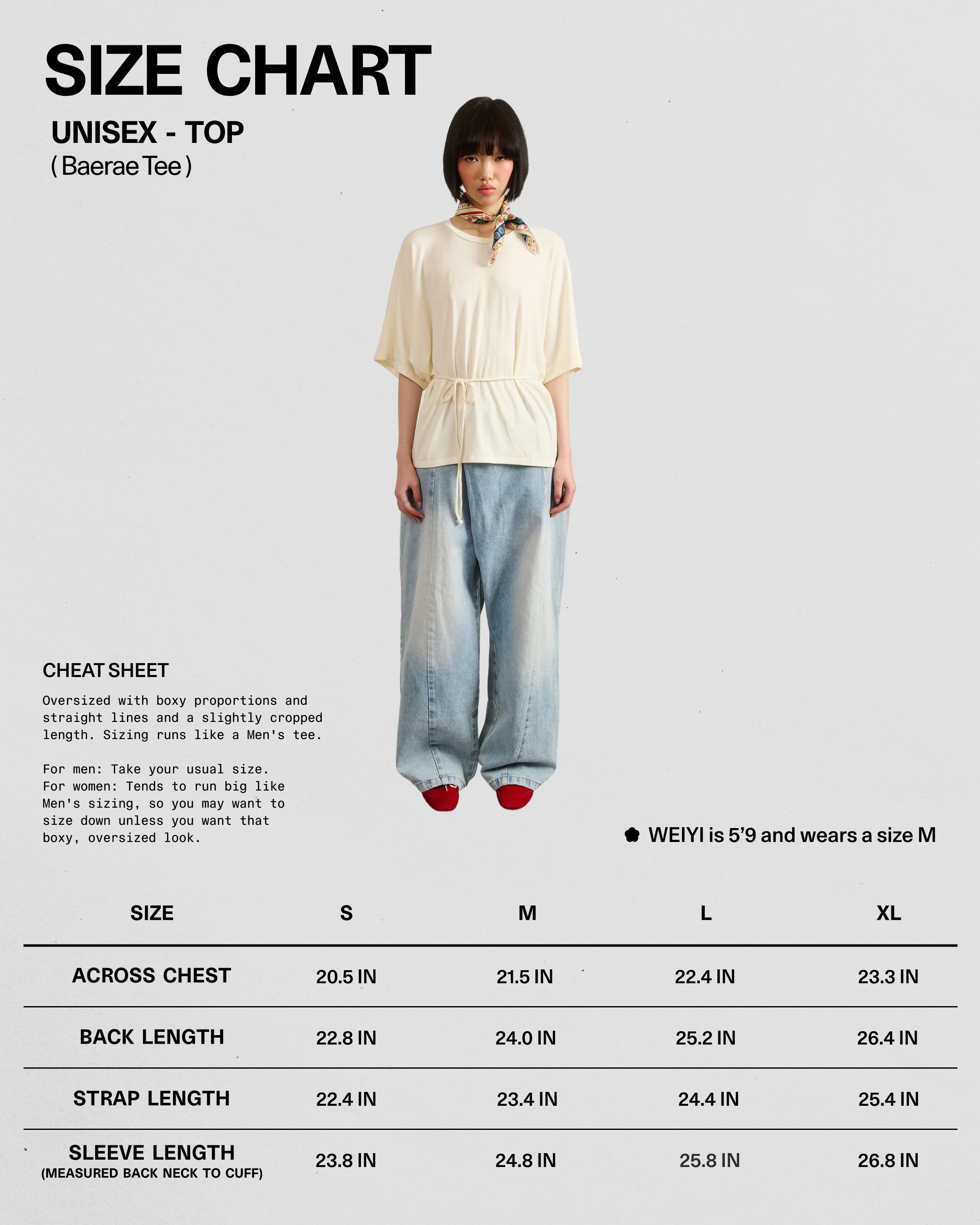 A model (5'9