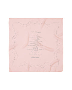 BABY PINK 10 COMMANDMENTS ORGANZA BANDANA