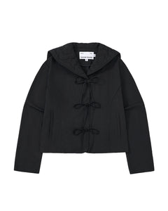 BLACK SAILOR COLLAR UNIFORM JACKET