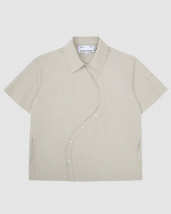 GRAY YIN YANG SHORT SLEEVE SHIRT
